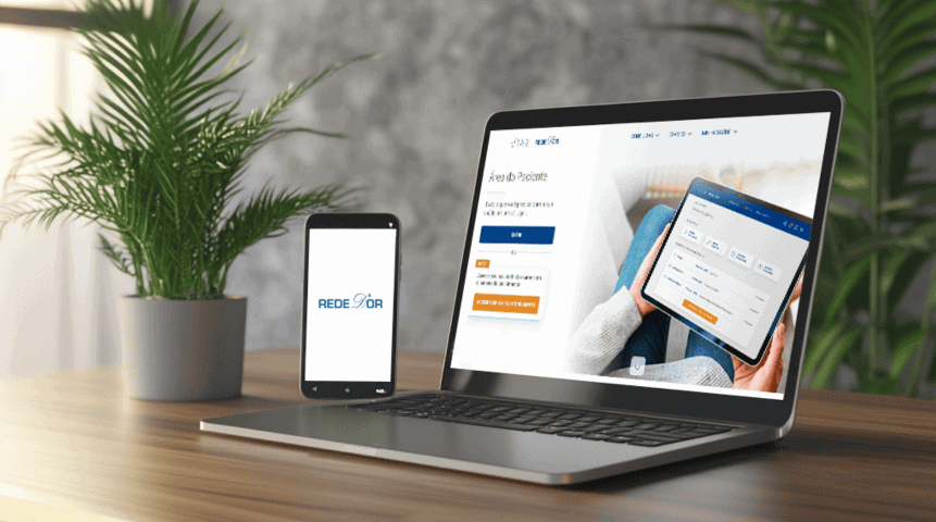 Imagem de um notebook