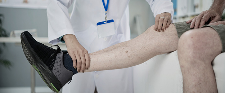 Imagem de uma consulta vascular