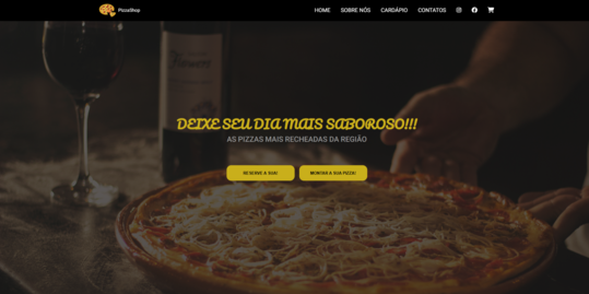 Site de pizza